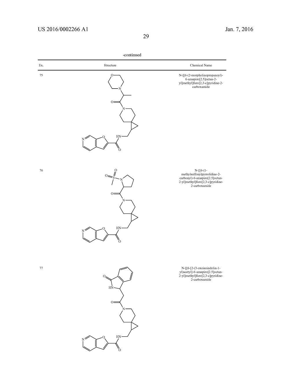 AMIDO SPIROCYCLIC AMIDE AND SULFONAMIDE DERIVATIVES - diagram, schematic, and image 30