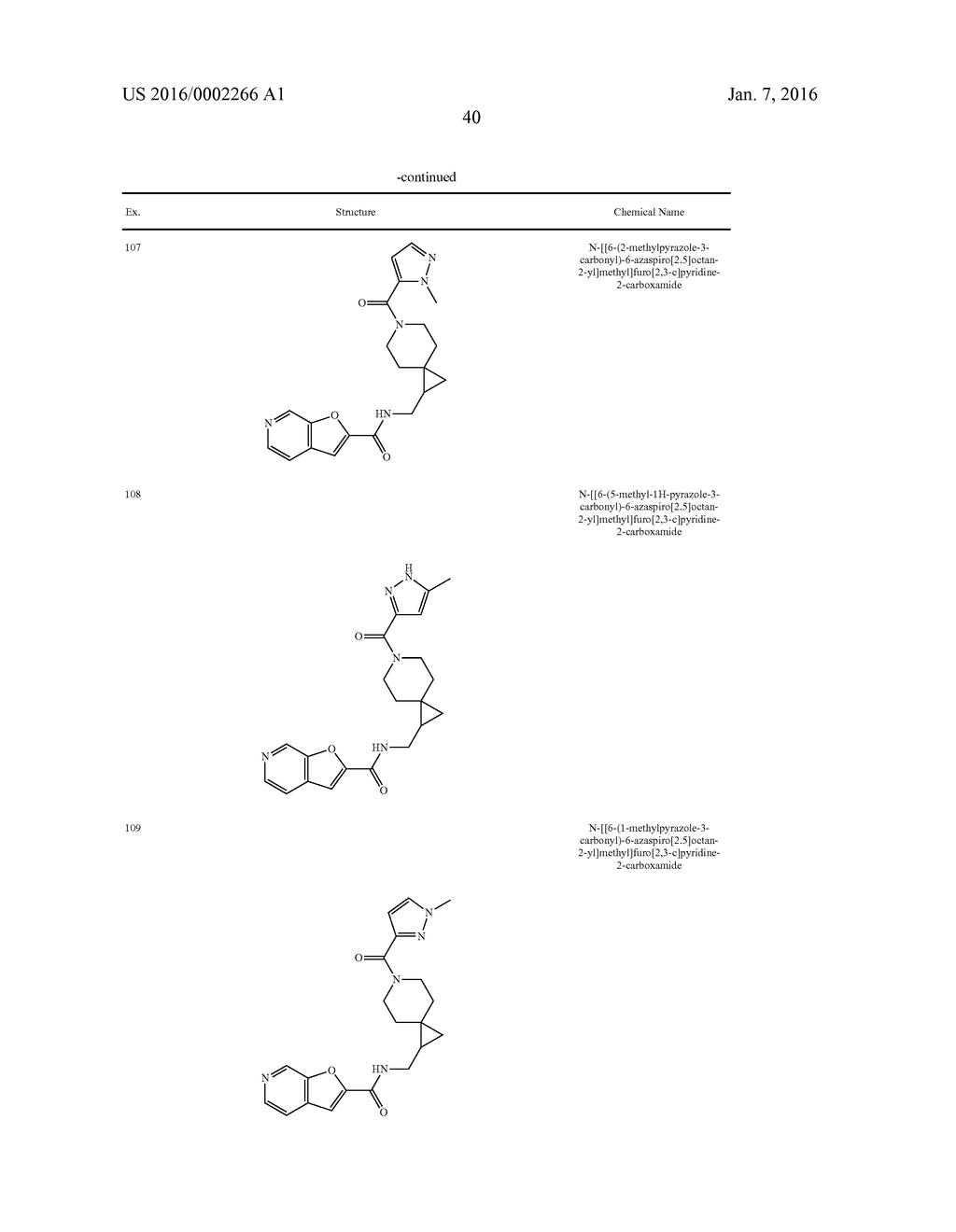 AMIDO SPIROCYCLIC AMIDE AND SULFONAMIDE DERIVATIVES - diagram, schematic, and image 41