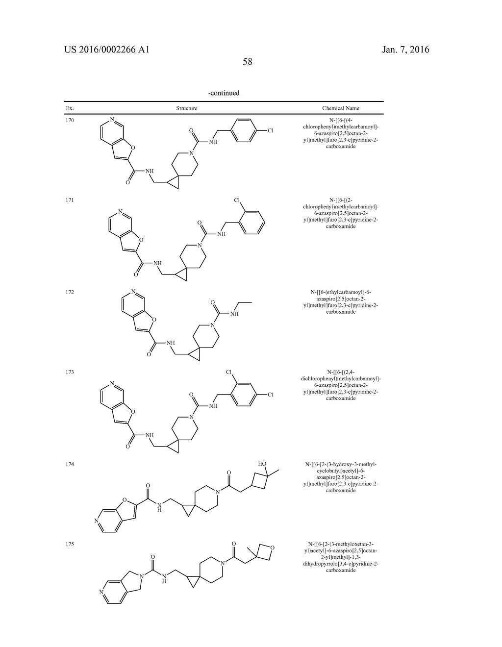 AMIDO SPIROCYCLIC AMIDE AND SULFONAMIDE DERIVATIVES - diagram, schematic, and image 59