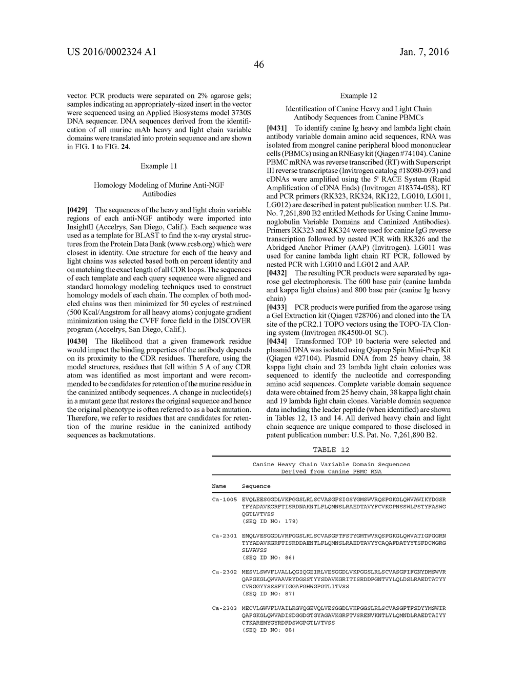 ANTI-NGF ANTIBODIES AND THEIR USE - diagram, schematic, and image 93