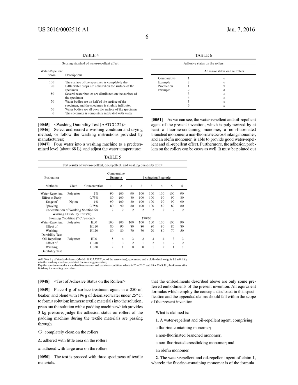 WATER-REPELLENT AND OIL-REPELLENT AGENT - diagram, schematic, and image 07