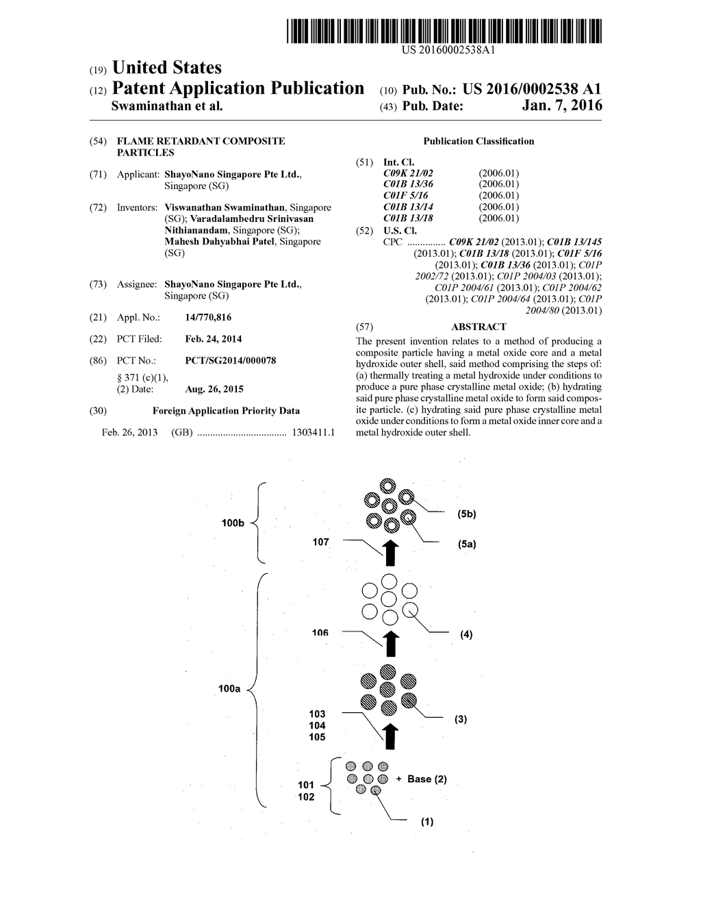 Flame Retardant Composite Particles - diagram, schematic, and image 01