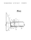 DEVICE FOR PRESSING COKE OUT OF AN OVEN CHAMBER OF A COKE OVEN diagram and image