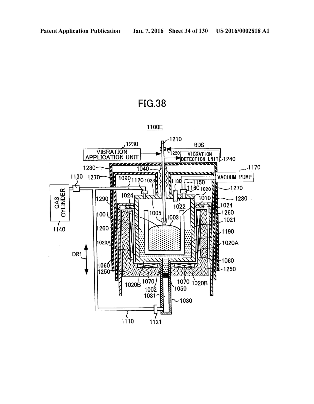 CRYSTAL GROWTH APPARATUS AND MANUFACTURING METHOD OF GROUP III NITRIDE     CRYSTAL - diagram, schematic, and image 35