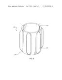 Pipe Centralizer Having Low-Friction Coating diagram and image