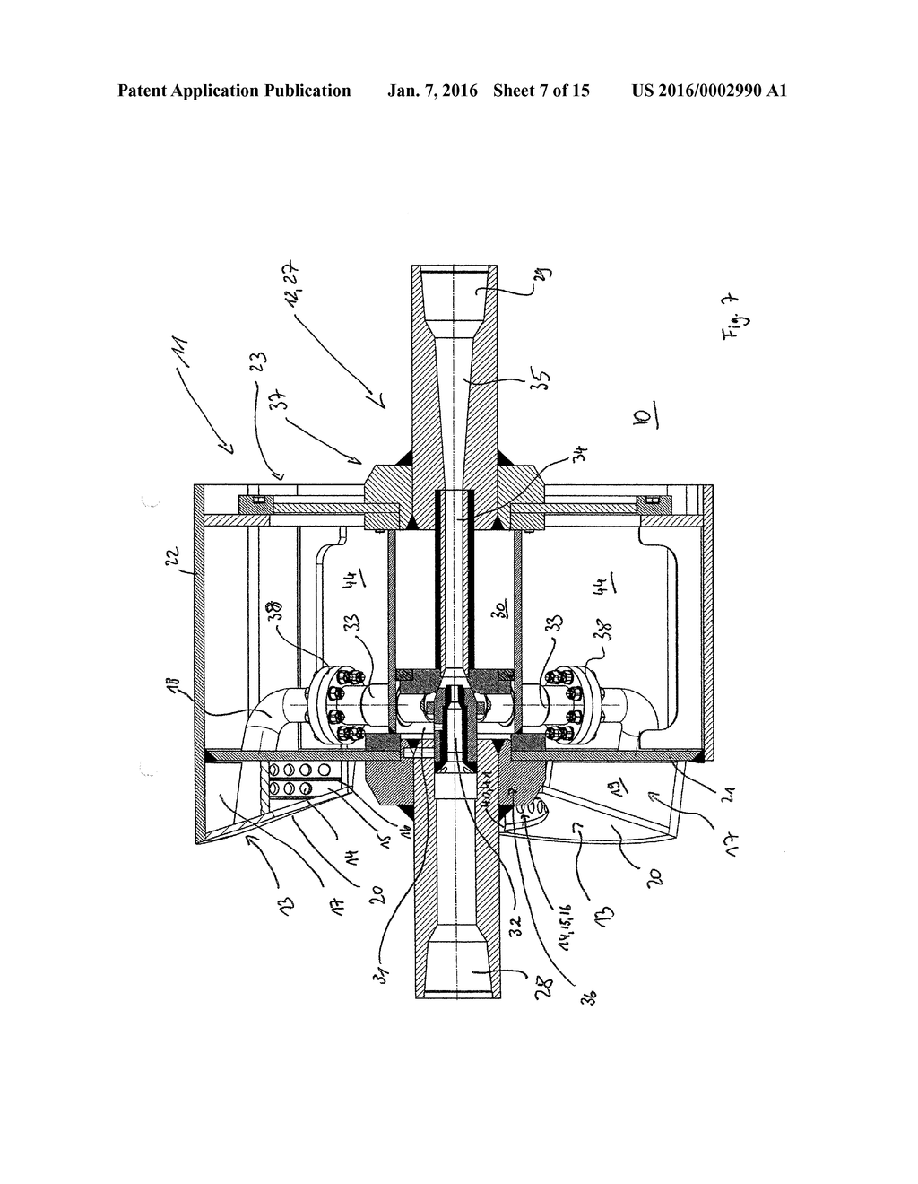 DEVICE FOR CONVEYING AWAY DRILLINGS - diagram, schematic, and image 08