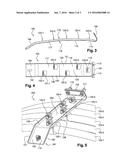 COOLING DEVICE FOR THE CASING OF AN AIRCRAFT JET ENGINE COMPRISING A     SUPPORTING DEVICE diagram and image