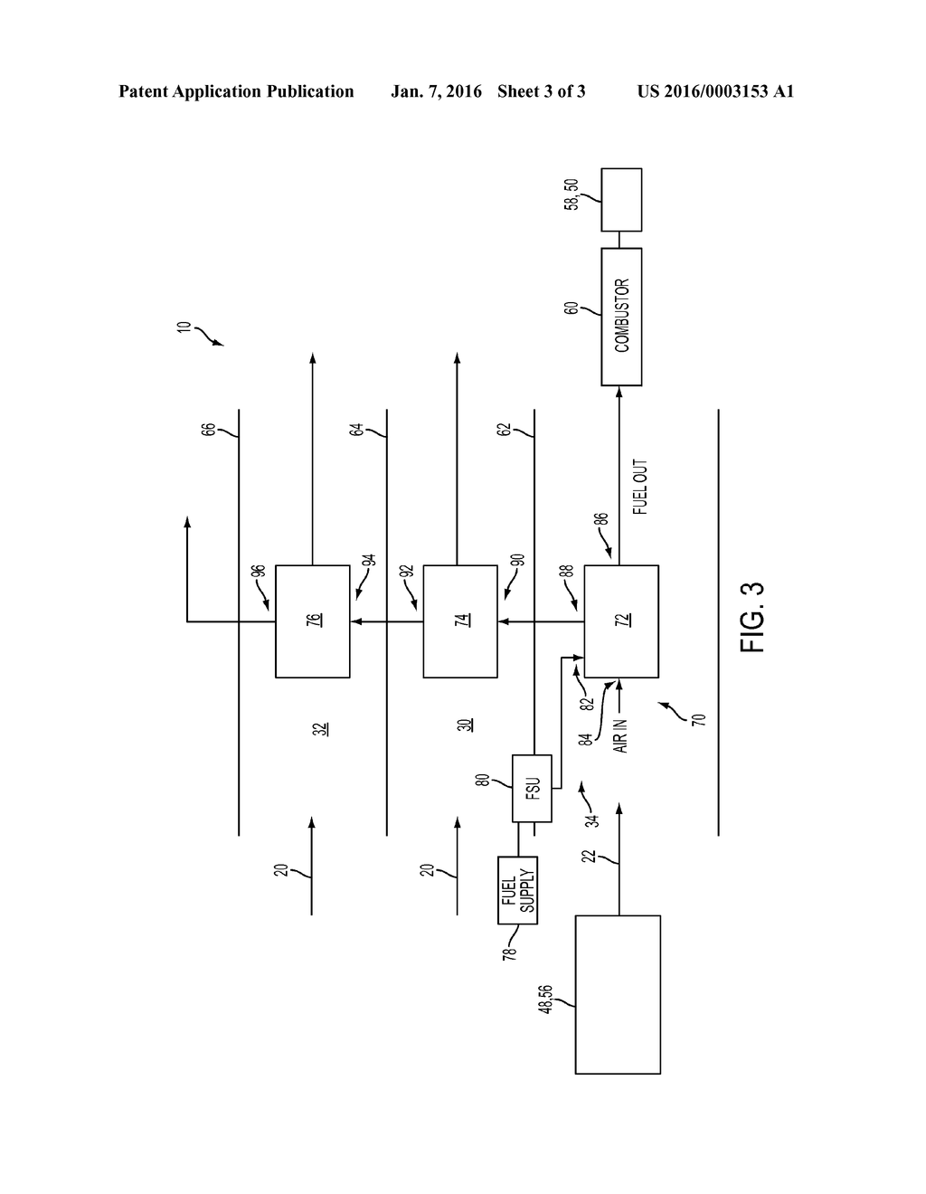 COOLING AIR SYSTEM FOR AIRCRAFT TURBINE ENGINE - diagram, schematic, and image 04