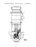 PUMP INCLUDING A SHIELD FOR PROTECTING A PUMP WHEEL AGAINST A COOLANT LEAK     ALONG THE HUB OF THE WHEEL diagram and image