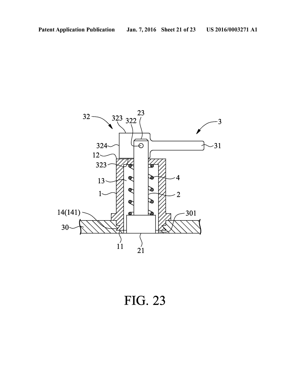 WRENCH QUICK RELEASE APPARATUS AND WRENCH QUICK RELEASE HANDLE - diagram, schematic, and image 22