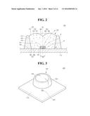 MEMBER FOR COTROLLING LUMINOUS FLUX, METHOD FOR FABRICATING THE MEMBER,     DISPLAY DEIVCE, AND LIGHT EMITTING DEVICE diagram and image