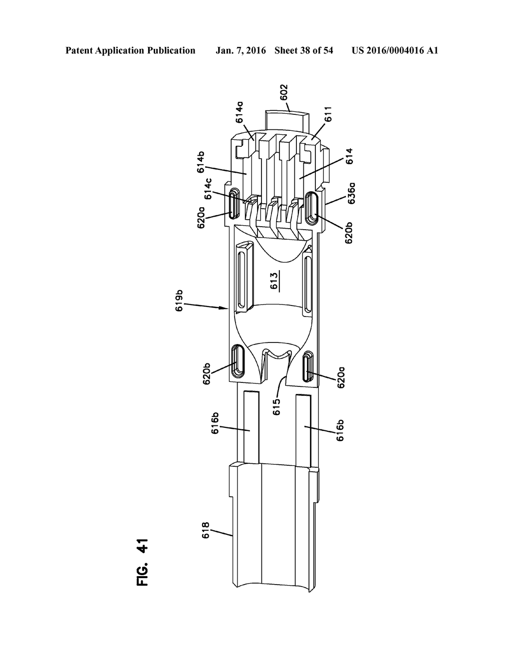 OPTICAL FIBER CONNECTOR FOR MULTI-FIBER CABLE - diagram, schematic, and image 39