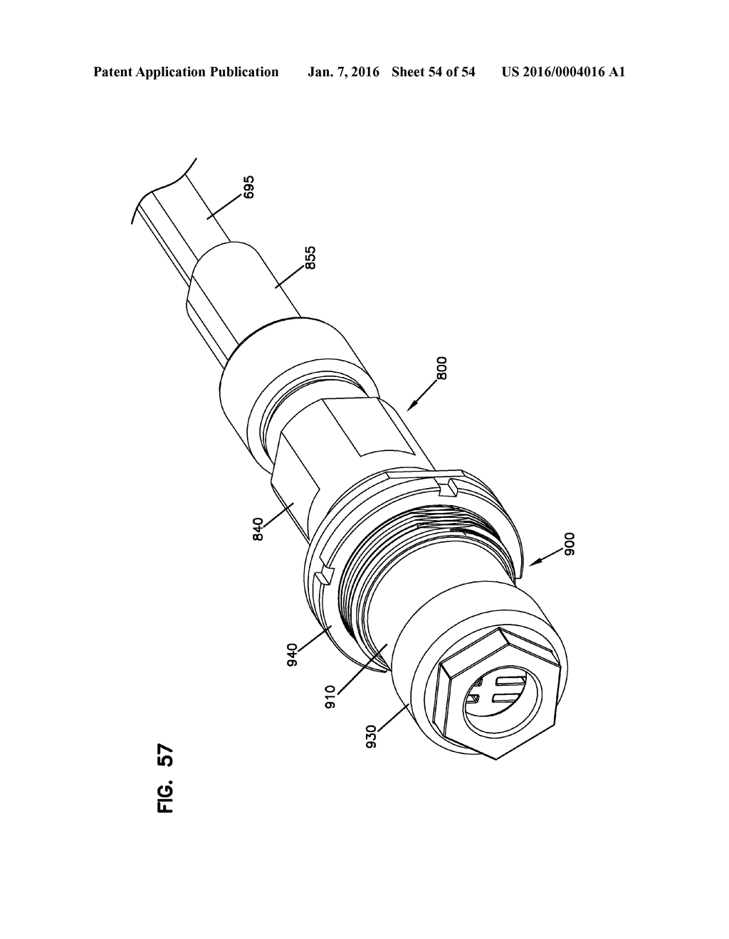 OPTICAL FIBER CONNECTOR FOR MULTI-FIBER CABLE - diagram, schematic, and image 55