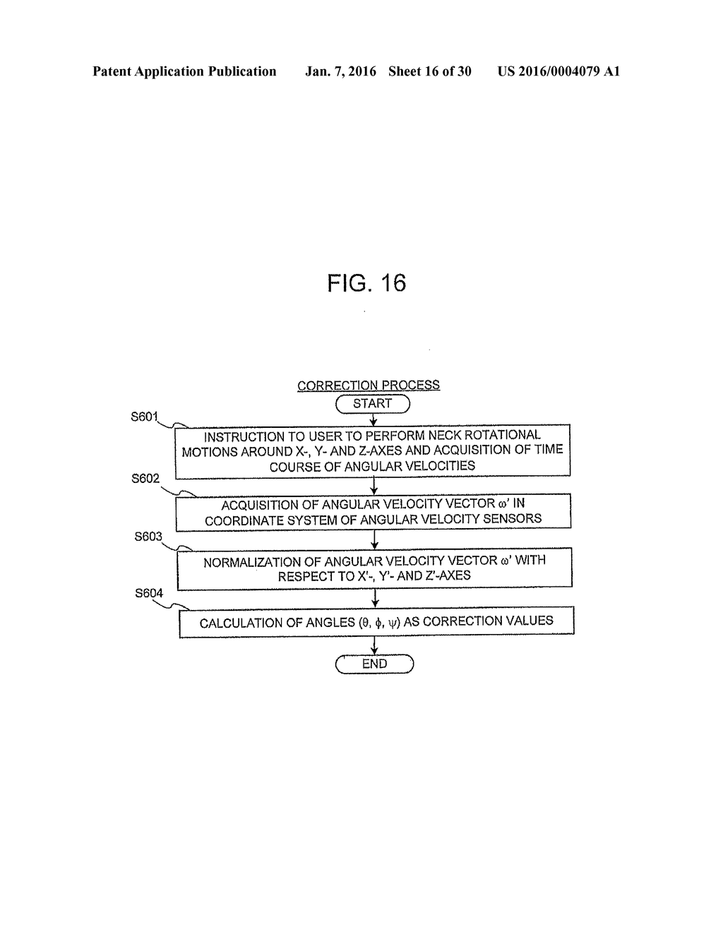 CONTROL DEVICE, HEAD-MOUNT DISPLAY DEVICE, PROGRAM, AND CONTROL METHOD FOR     DETECTING HEAD MOTION OF A USER - diagram, schematic, and image 17