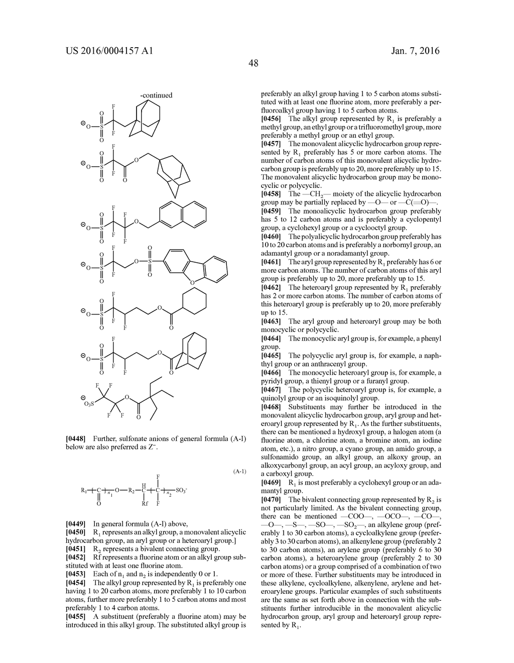 METHOD OF FORMING PATTERN, ACTINIC-RAY- OR RADIATION-SENSITIVE RESIN     COMPOSITION, ACTINIC-RAY- OR RADIATION-SENSITIVE FILM, PROCESS FOR     MANUFACTURING ELECTRONIC DEVICE AND ELECTRONIC DEVICE - diagram, schematic, and image 49