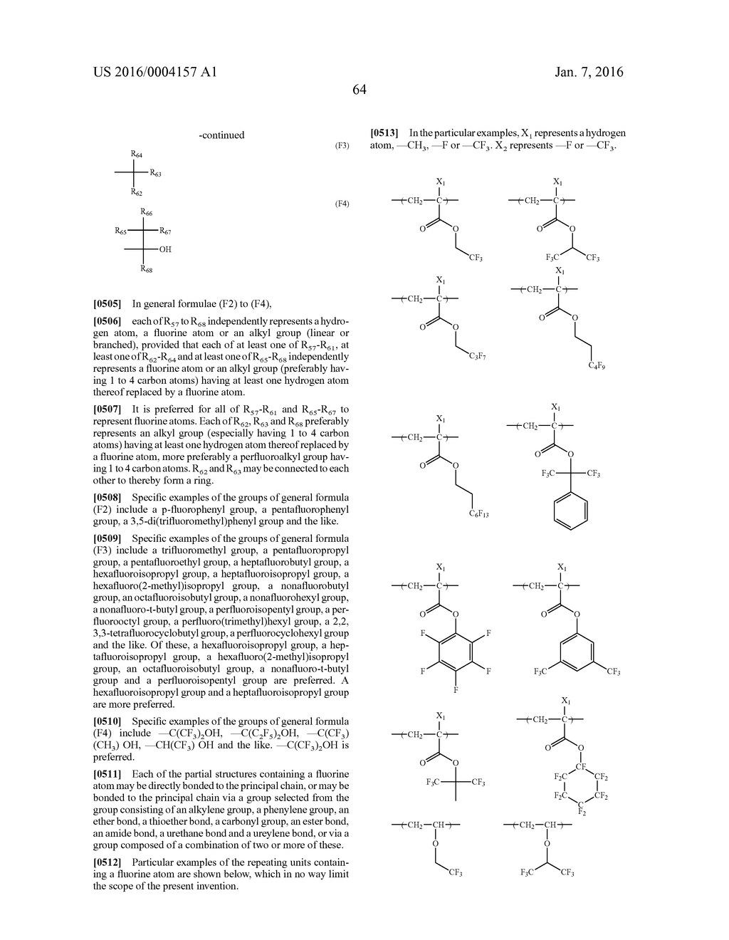 METHOD OF FORMING PATTERN, ACTINIC-RAY- OR RADIATION-SENSITIVE RESIN     COMPOSITION, ACTINIC-RAY- OR RADIATION-SENSITIVE FILM, PROCESS FOR     MANUFACTURING ELECTRONIC DEVICE AND ELECTRONIC DEVICE - diagram, schematic, and image 65