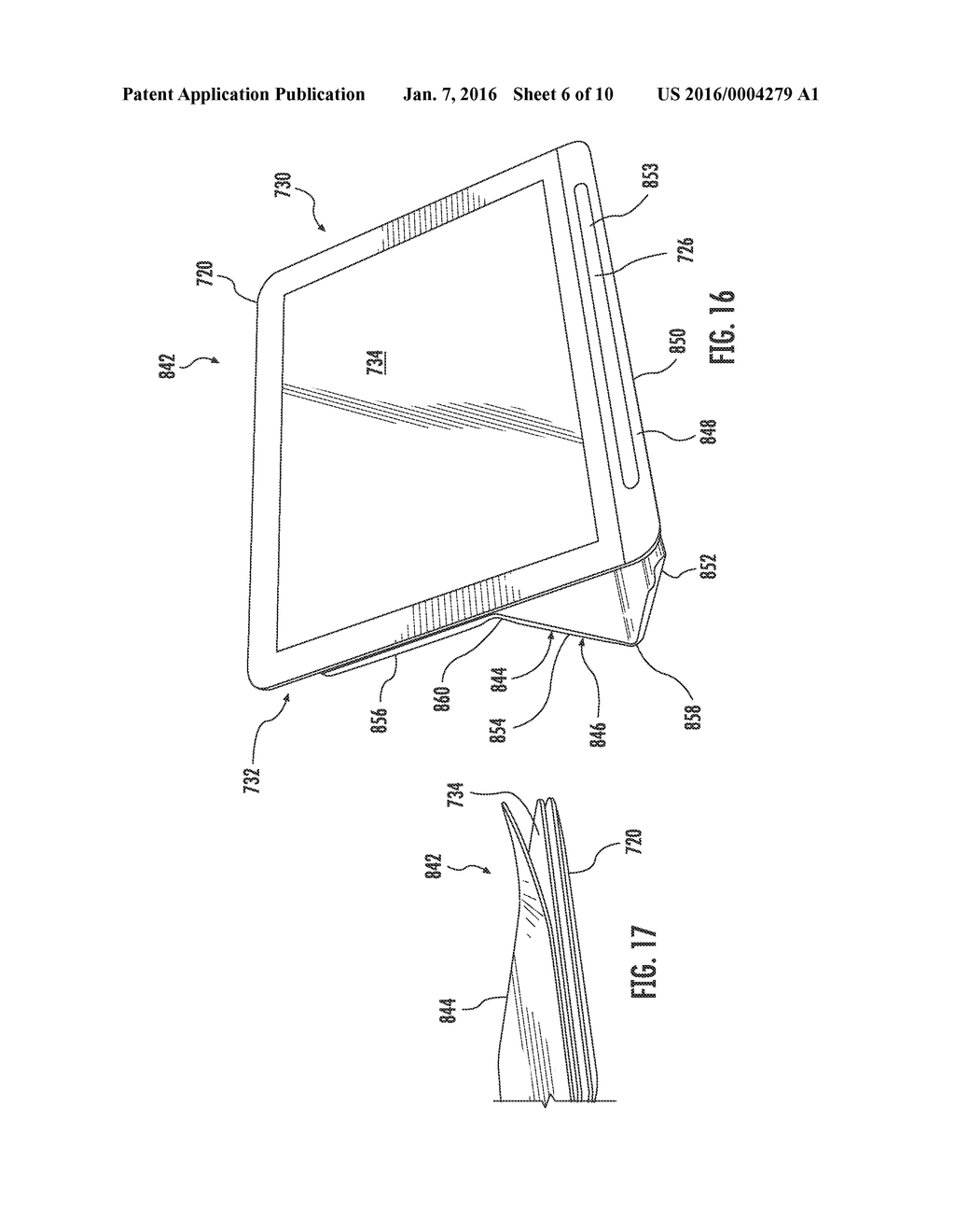 Tablet Attachment System - diagram, schematic, and image 07