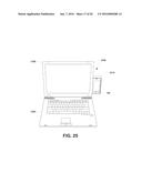 SYSTEM AND METHOD OF MANAGING POWER AT A PORTABLE COMPUTING DEVICE AND A     PORTABLE COMPUTING DEVICE DOCKING STATION diagram and image