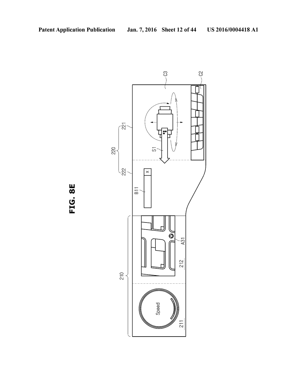 USER INTERFACE APPARATUS, VEHICLE HAVING THE SAME, AND METHOD OF     CONTROLLING THE VEHICLE - diagram, schematic, and image 13