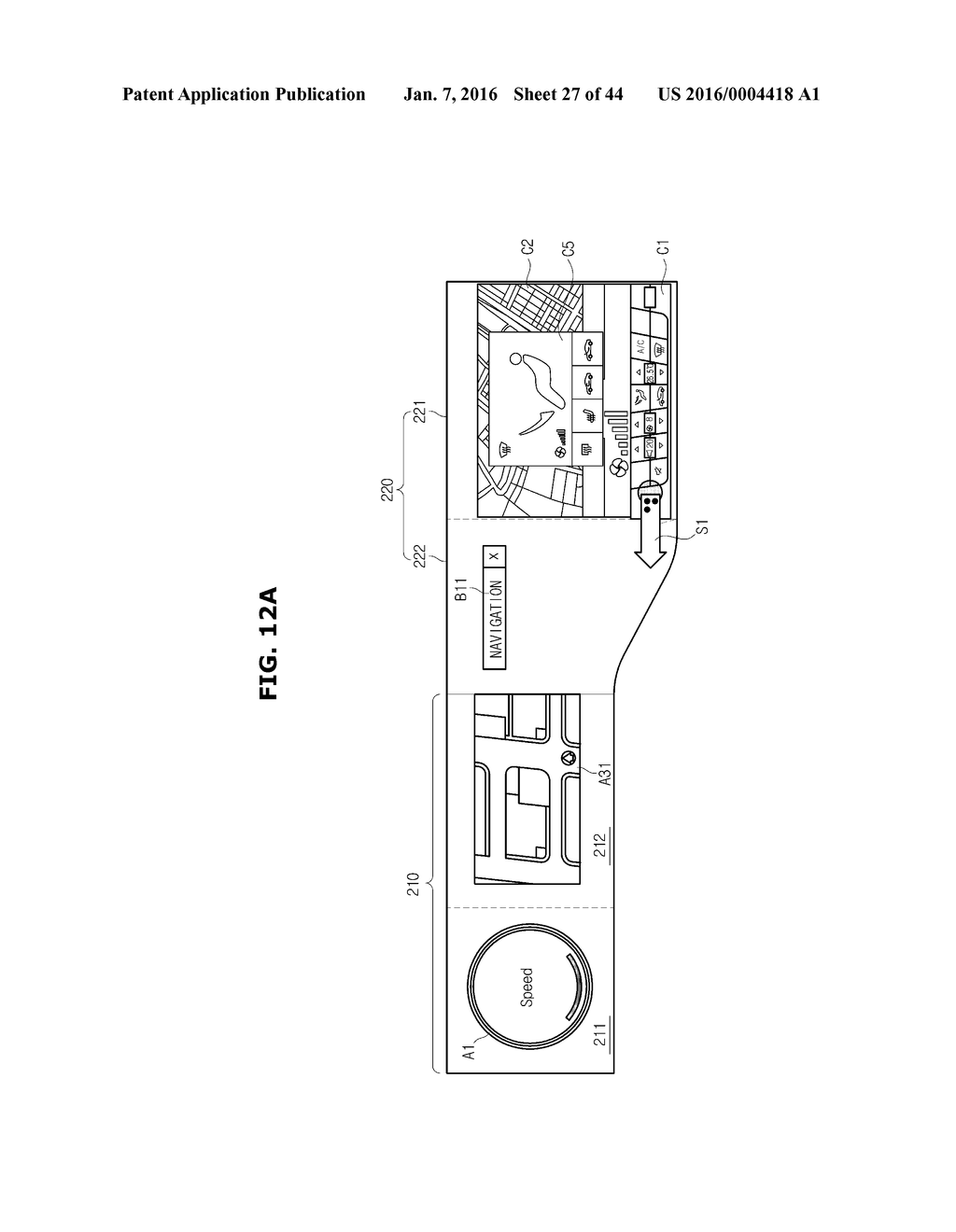 USER INTERFACE APPARATUS, VEHICLE HAVING THE SAME, AND METHOD OF     CONTROLLING THE VEHICLE - diagram, schematic, and image 28