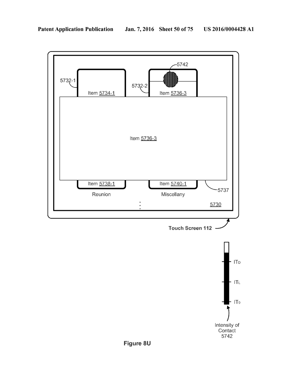 Device, Method, and Graphical User Interface for Displaying User Interface     Objects Corresponding to an Application - diagram, schematic, and image 51