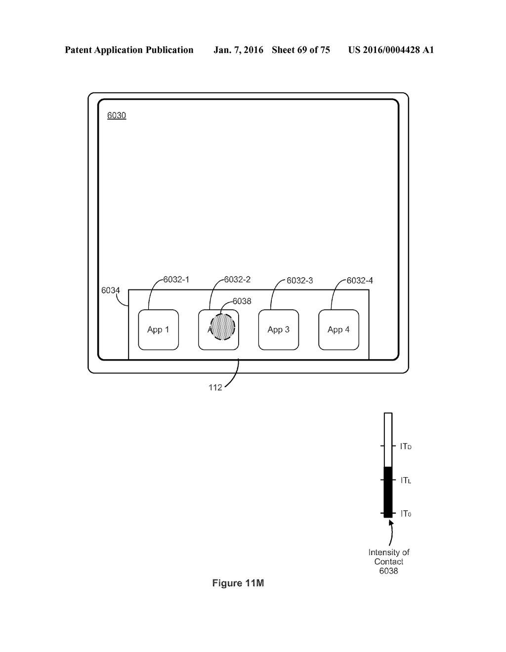 Device, Method, and Graphical User Interface for Displaying User Interface     Objects Corresponding to an Application - diagram, schematic, and image 70