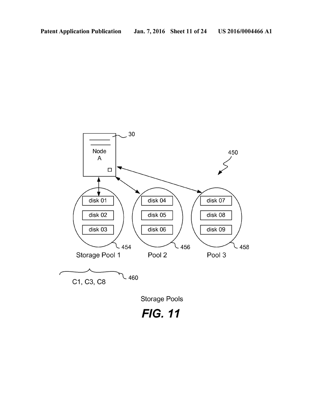 CONVERGENCE OF MULTIPLE APPLICATION PROTOCOLS ONTO A SINGLE STORAGE     PLATFORM - diagram, schematic, and image 12