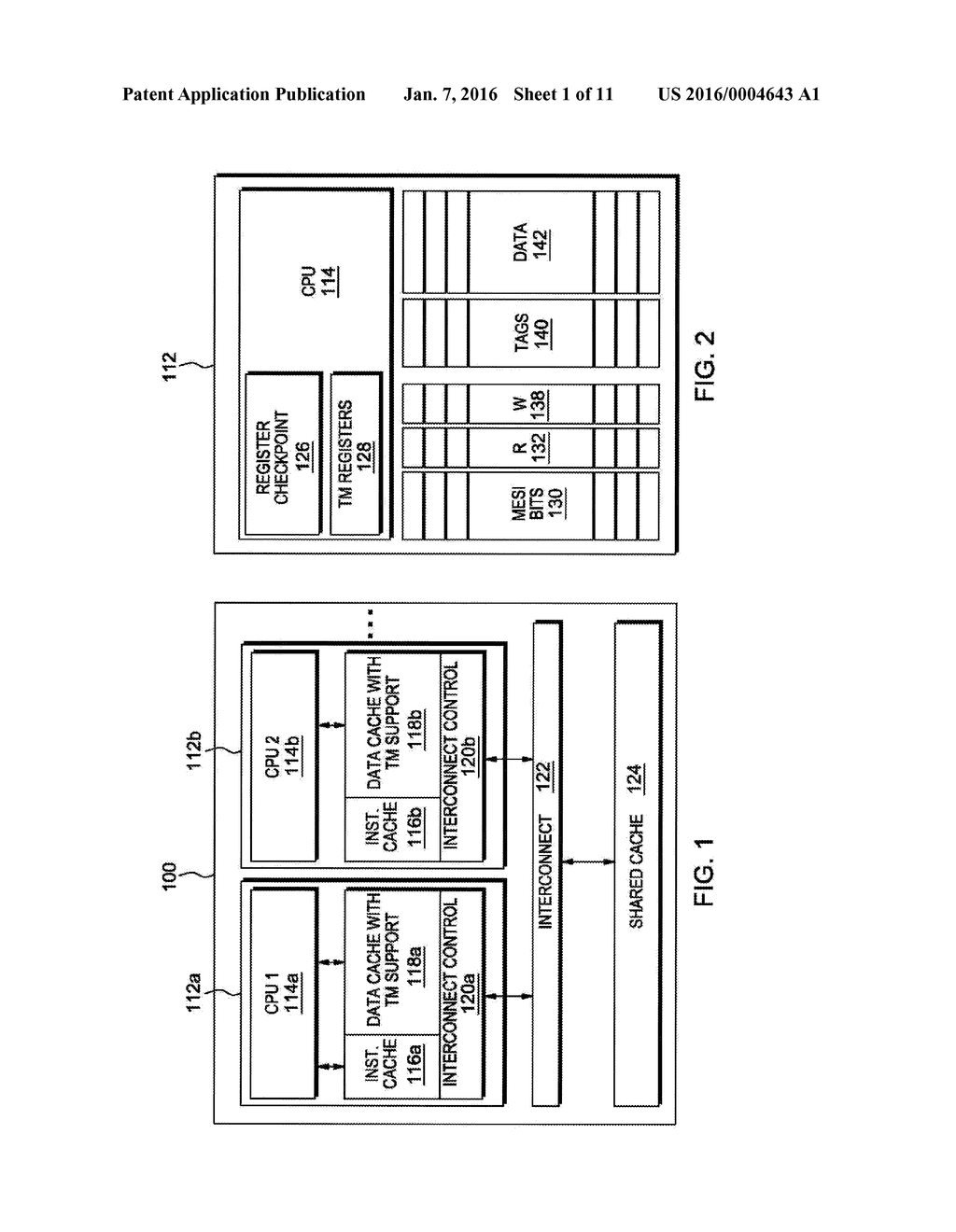 DETECTING CACHE CONFLICTS BY UTILIZING LOGICAL ADDRESS COMPARISONS IN A     TRANSACTIONAL MEMORY - diagram, schematic, and image 02