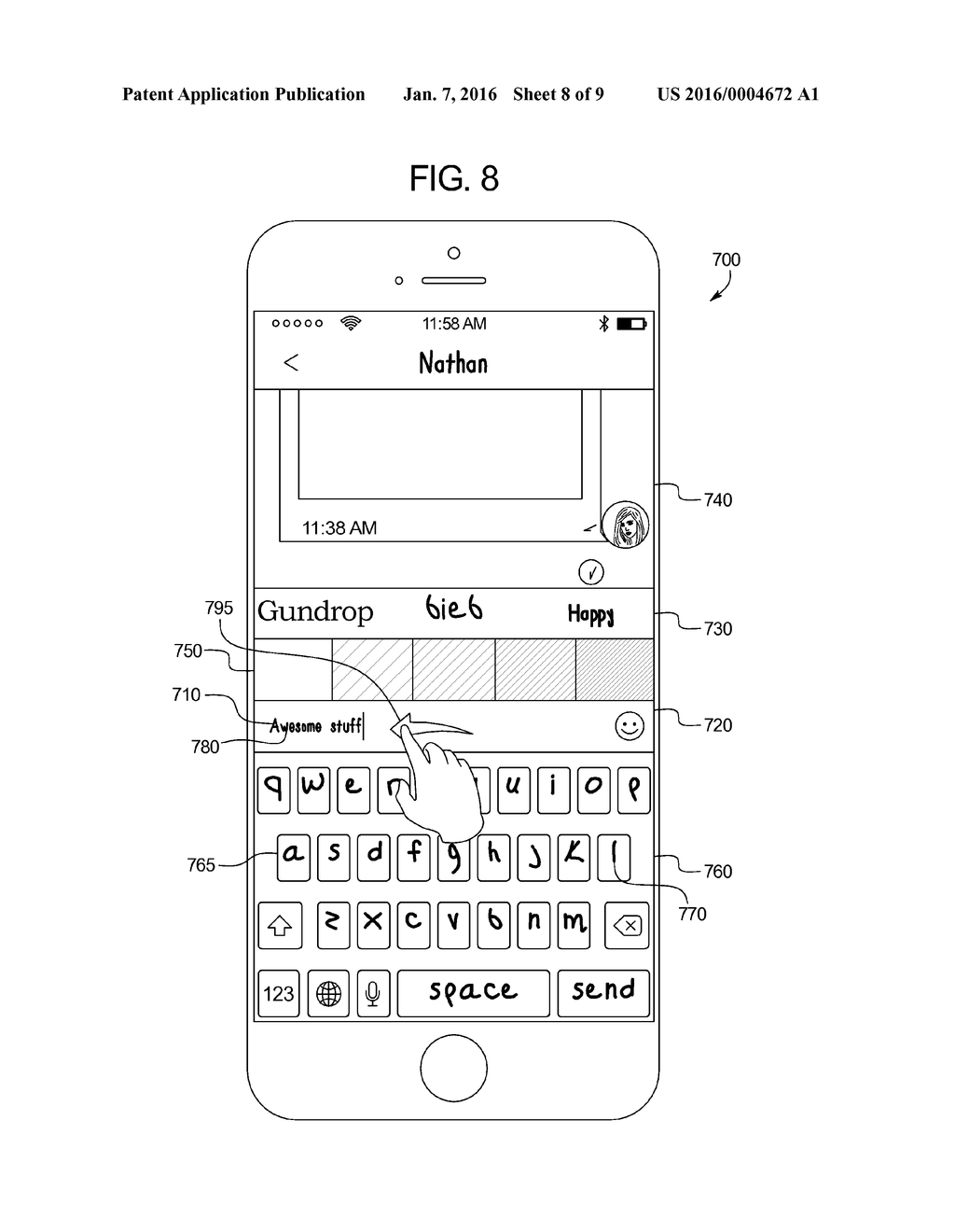 Method, System, and Tool for Providing Self-Identifying Electronic     Messages - diagram, schematic, and image 09