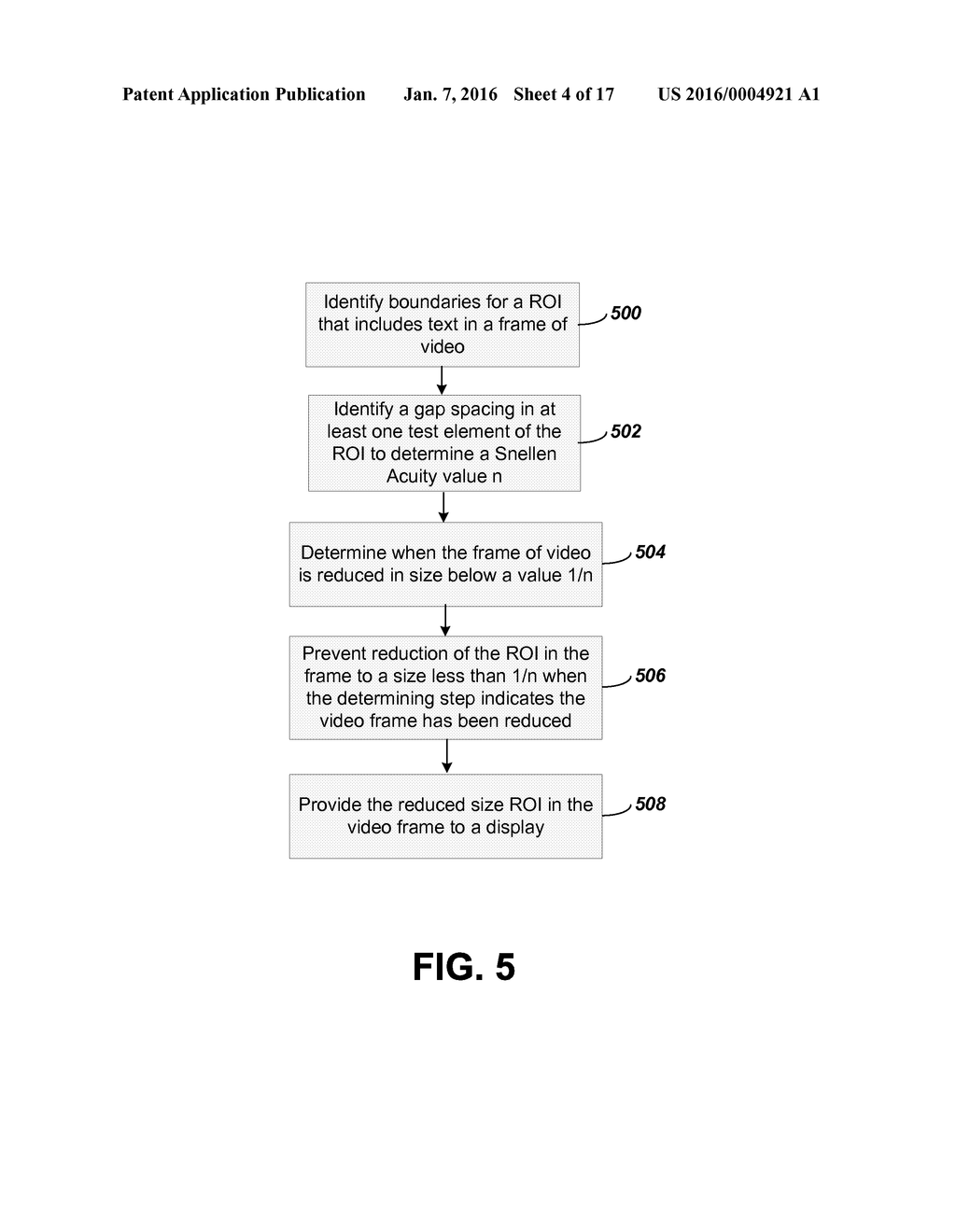 LEGIBILITY ENHANCEMENT FOR A LOGO, TEXT OR OTHER REGION OF INTEREST IN     VIDEO - diagram, schematic, and image 05