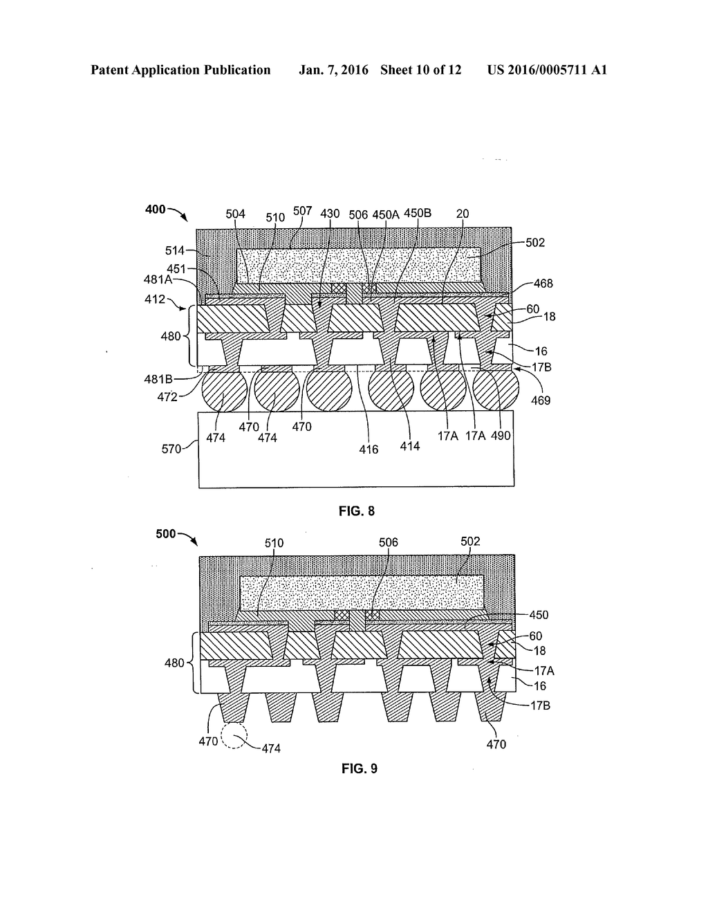 SEMICONDUCTOR CHIP ASSEMBLY AND METHOD FOR MAKING SAME - diagram, schematic, and image 11