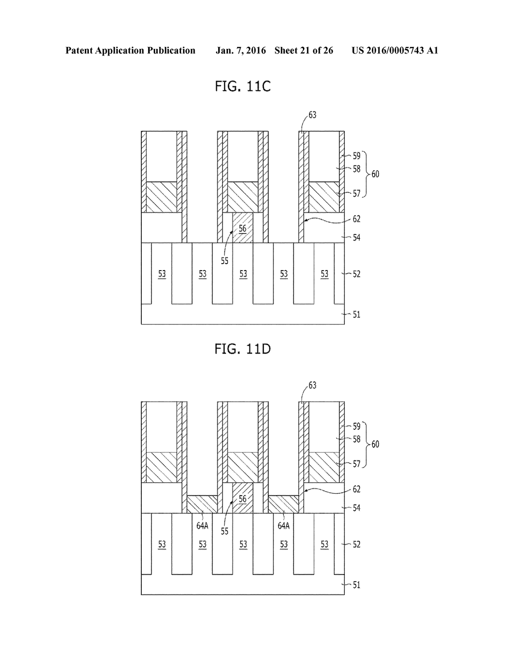 SEMICONDUCTOR DEVICE WITH AIR GAP AND METHOD FOR FABRICATING THE SAME - diagram, schematic, and image 22