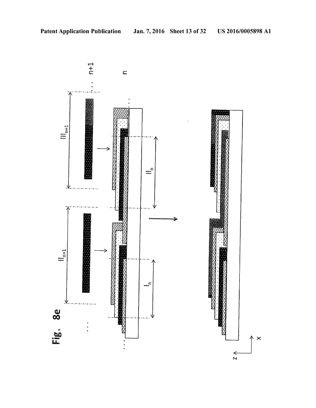 METHOD FOR PRODUCING A THIN FILM CELL ARRANGEMENT - diagram, schematic, and image 14