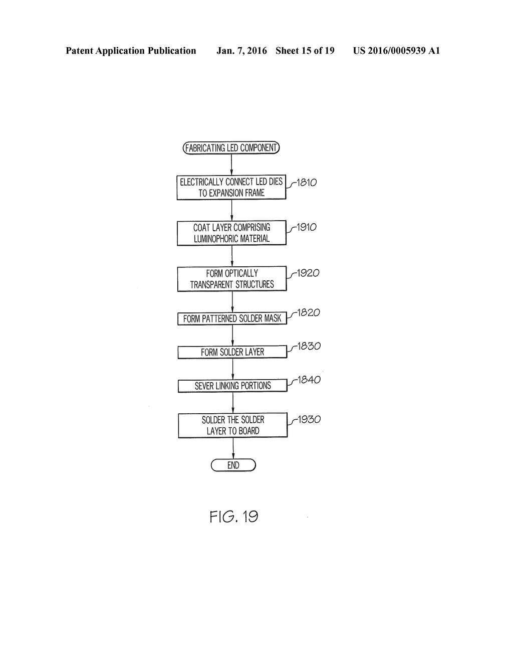 LIGHT EMITTING DIODE (LED) COMPONENTS INCLUDING CONTACT EXPANSION FRAME     AND METHODS OF FABRICATING SAME - diagram, schematic, and image 16