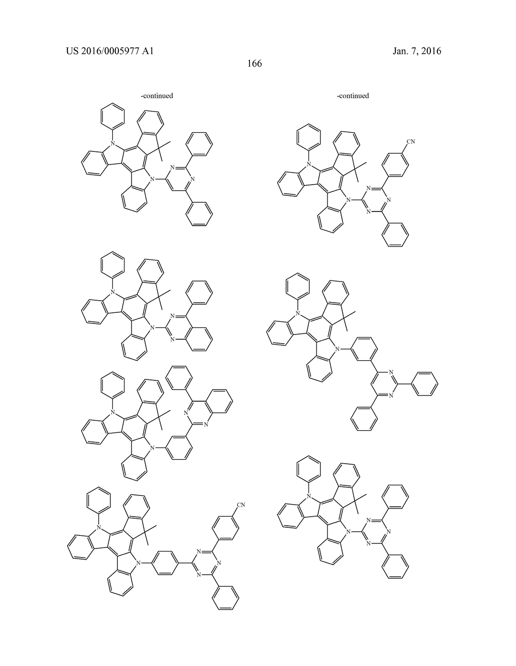 HETEROCYCLIC COMPOUND, MATERIAL FOR ORGANIC ELECTROLUMINESCENT ELEMENTS     USING SAME, ORGANIC ELECTROLUMINESCENT ELEMENT USING SAME, AND ELECTRONIC     DEVICE - diagram, schematic, and image 168