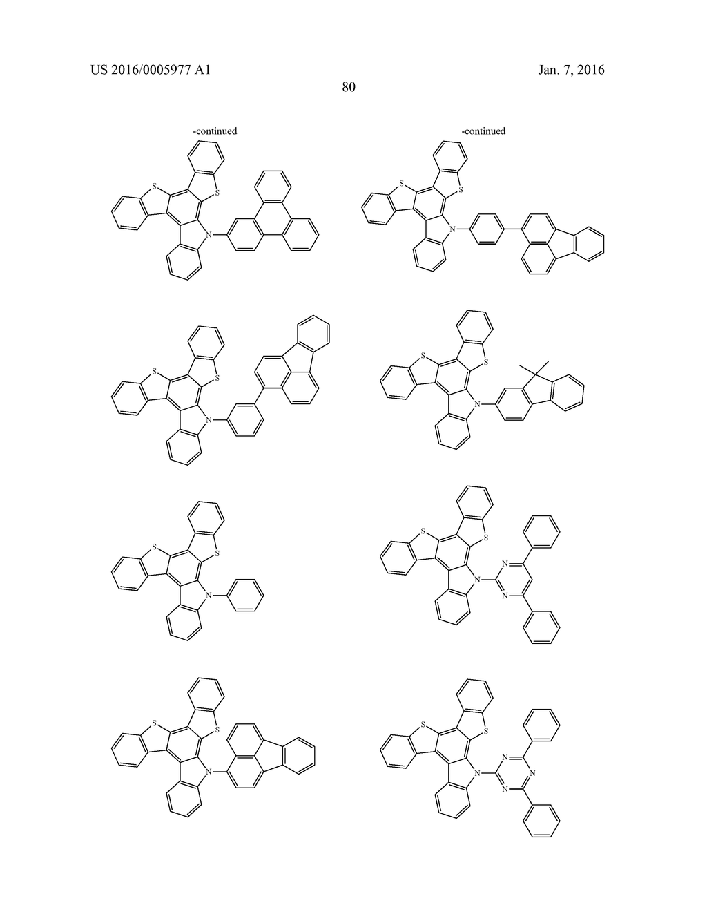 HETEROCYCLIC COMPOUND, MATERIAL FOR ORGANIC ELECTROLUMINESCENT ELEMENTS     USING SAME, ORGANIC ELECTROLUMINESCENT ELEMENT USING SAME, AND ELECTRONIC     DEVICE - diagram, schematic, and image 82