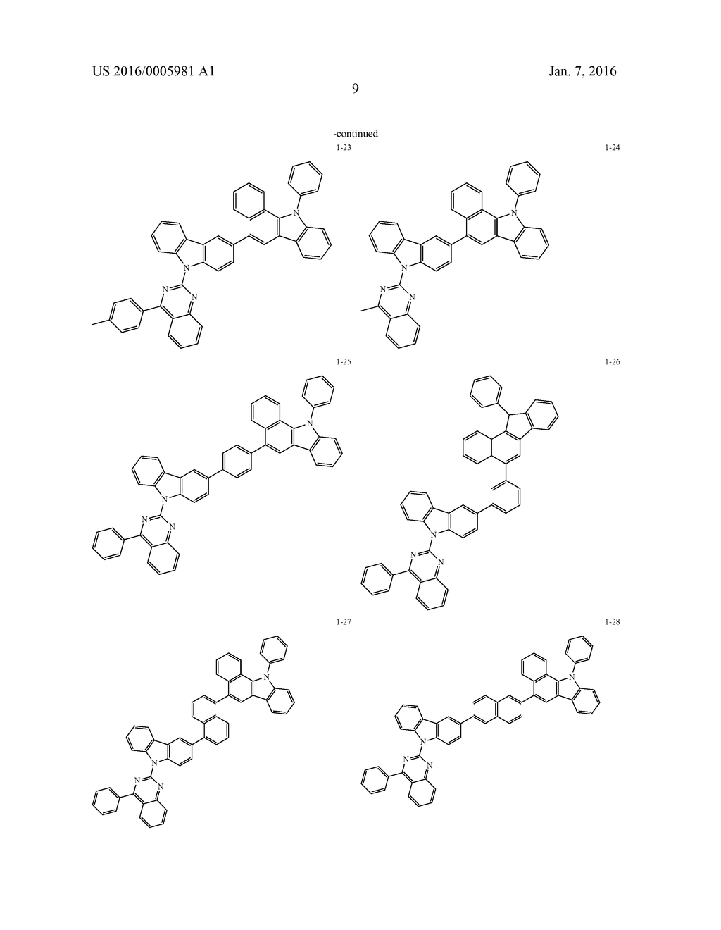 COMPOUND FOR ORGANIC ELECTRONIC ELEMENT, ORGANIC ELECTRONIC ELEMENT USING     THE SAME, AND ELECTRONIC DEVICE THEREOF - diagram, schematic, and image 11