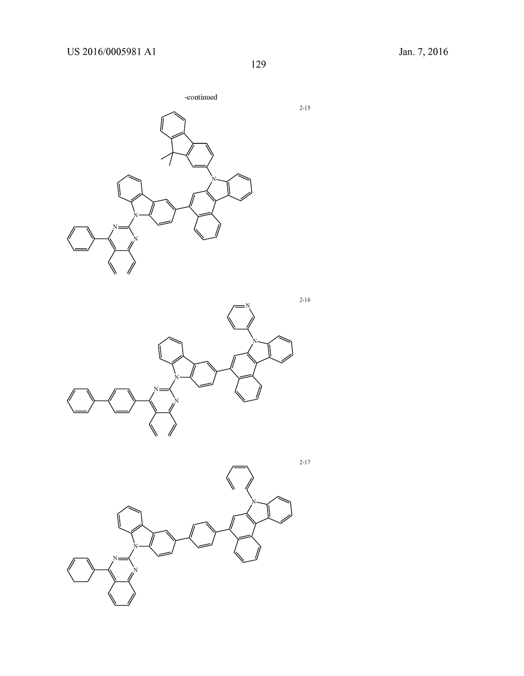 COMPOUND FOR ORGANIC ELECTRONIC ELEMENT, ORGANIC ELECTRONIC ELEMENT USING     THE SAME, AND ELECTRONIC DEVICE THEREOF - diagram, schematic, and image 131