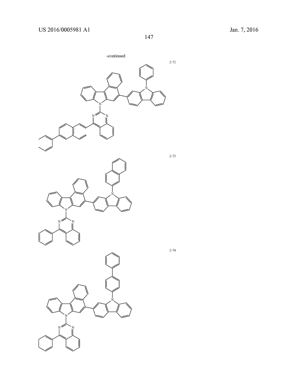 COMPOUND FOR ORGANIC ELECTRONIC ELEMENT, ORGANIC ELECTRONIC ELEMENT USING     THE SAME, AND ELECTRONIC DEVICE THEREOF - diagram, schematic, and image 149