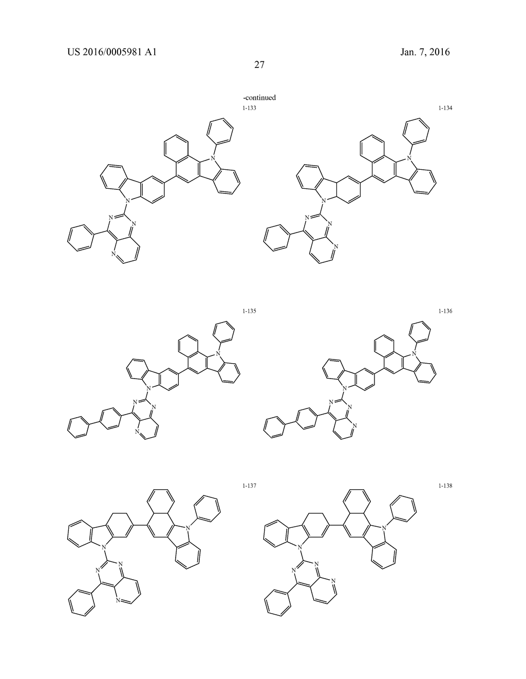 COMPOUND FOR ORGANIC ELECTRONIC ELEMENT, ORGANIC ELECTRONIC ELEMENT USING     THE SAME, AND ELECTRONIC DEVICE THEREOF - diagram, schematic, and image 29