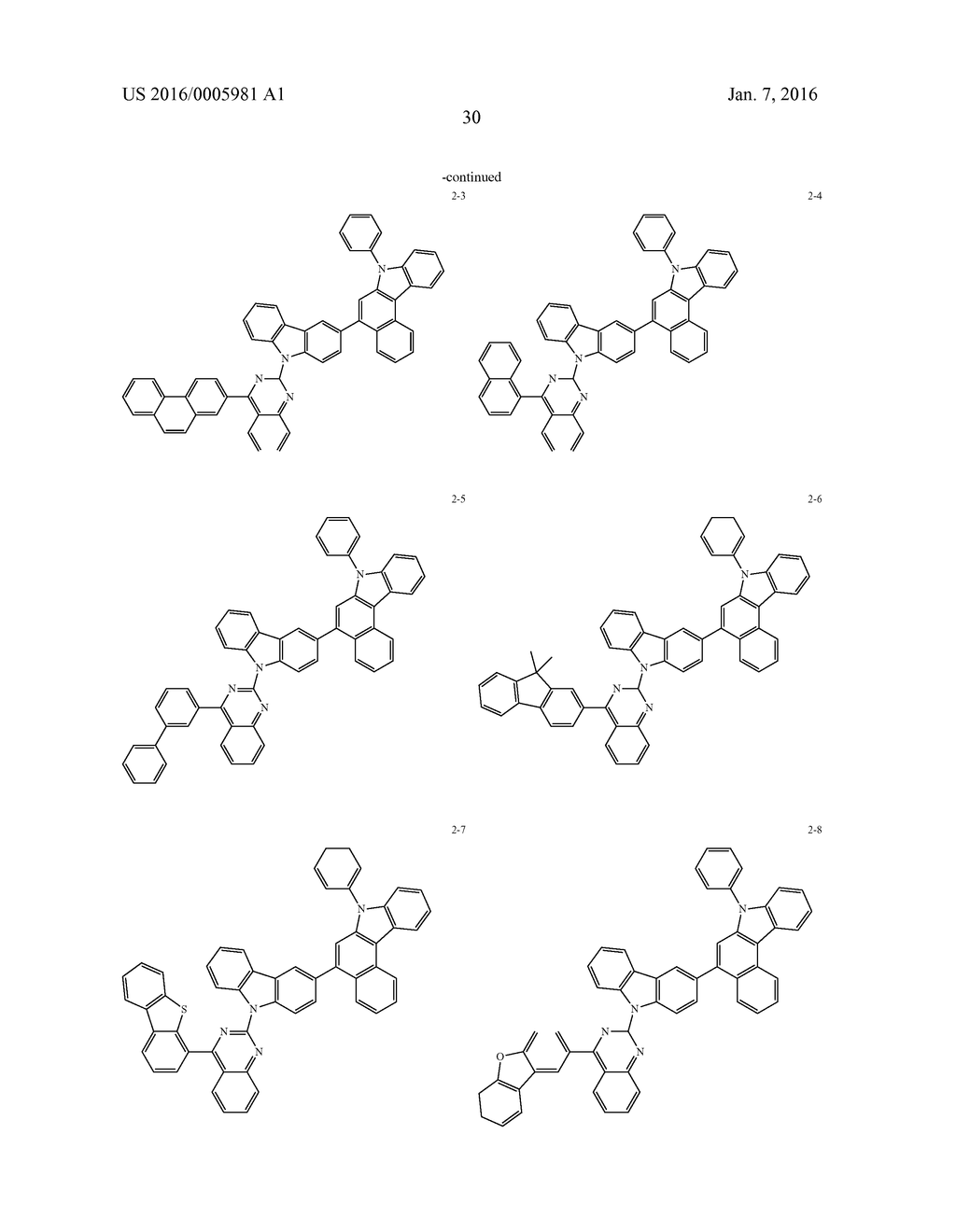 COMPOUND FOR ORGANIC ELECTRONIC ELEMENT, ORGANIC ELECTRONIC ELEMENT USING     THE SAME, AND ELECTRONIC DEVICE THEREOF - diagram, schematic, and image 32