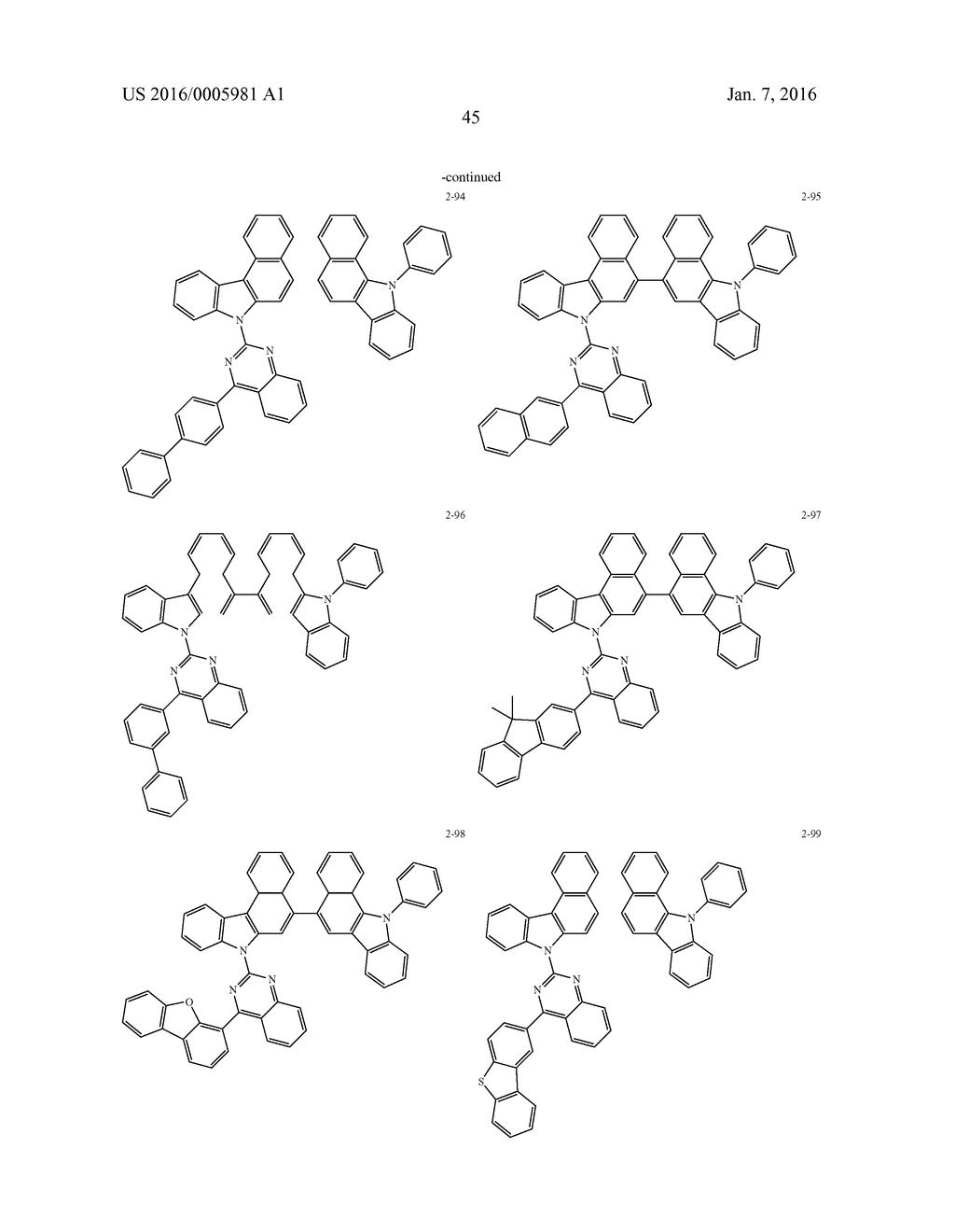 COMPOUND FOR ORGANIC ELECTRONIC ELEMENT, ORGANIC ELECTRONIC ELEMENT USING     THE SAME, AND ELECTRONIC DEVICE THEREOF - diagram, schematic, and image 47