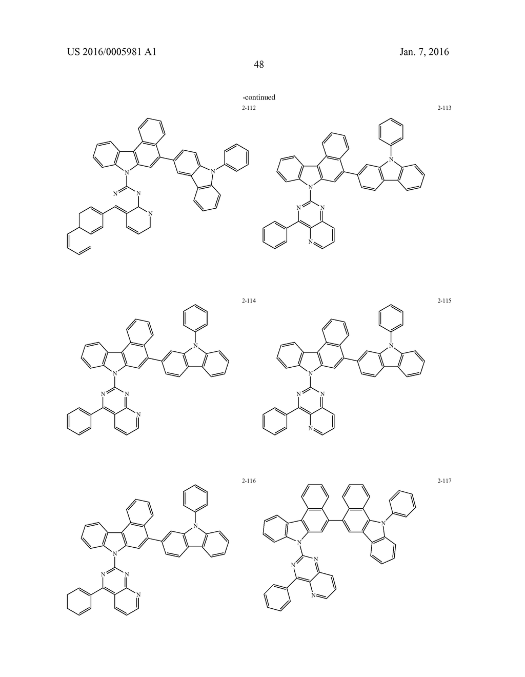 COMPOUND FOR ORGANIC ELECTRONIC ELEMENT, ORGANIC ELECTRONIC ELEMENT USING     THE SAME, AND ELECTRONIC DEVICE THEREOF - diagram, schematic, and image 50