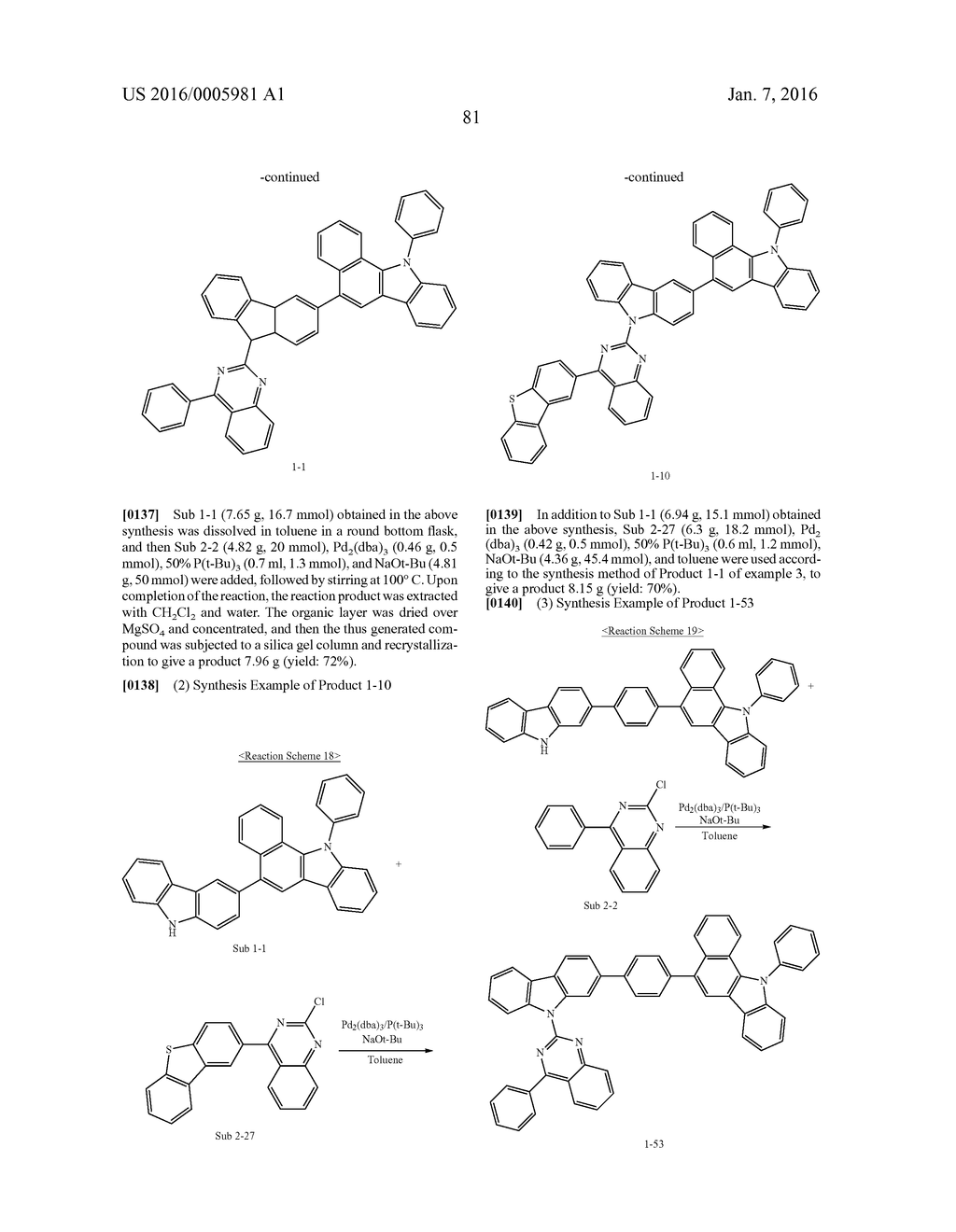 COMPOUND FOR ORGANIC ELECTRONIC ELEMENT, ORGANIC ELECTRONIC ELEMENT USING     THE SAME, AND ELECTRONIC DEVICE THEREOF - diagram, schematic, and image 83