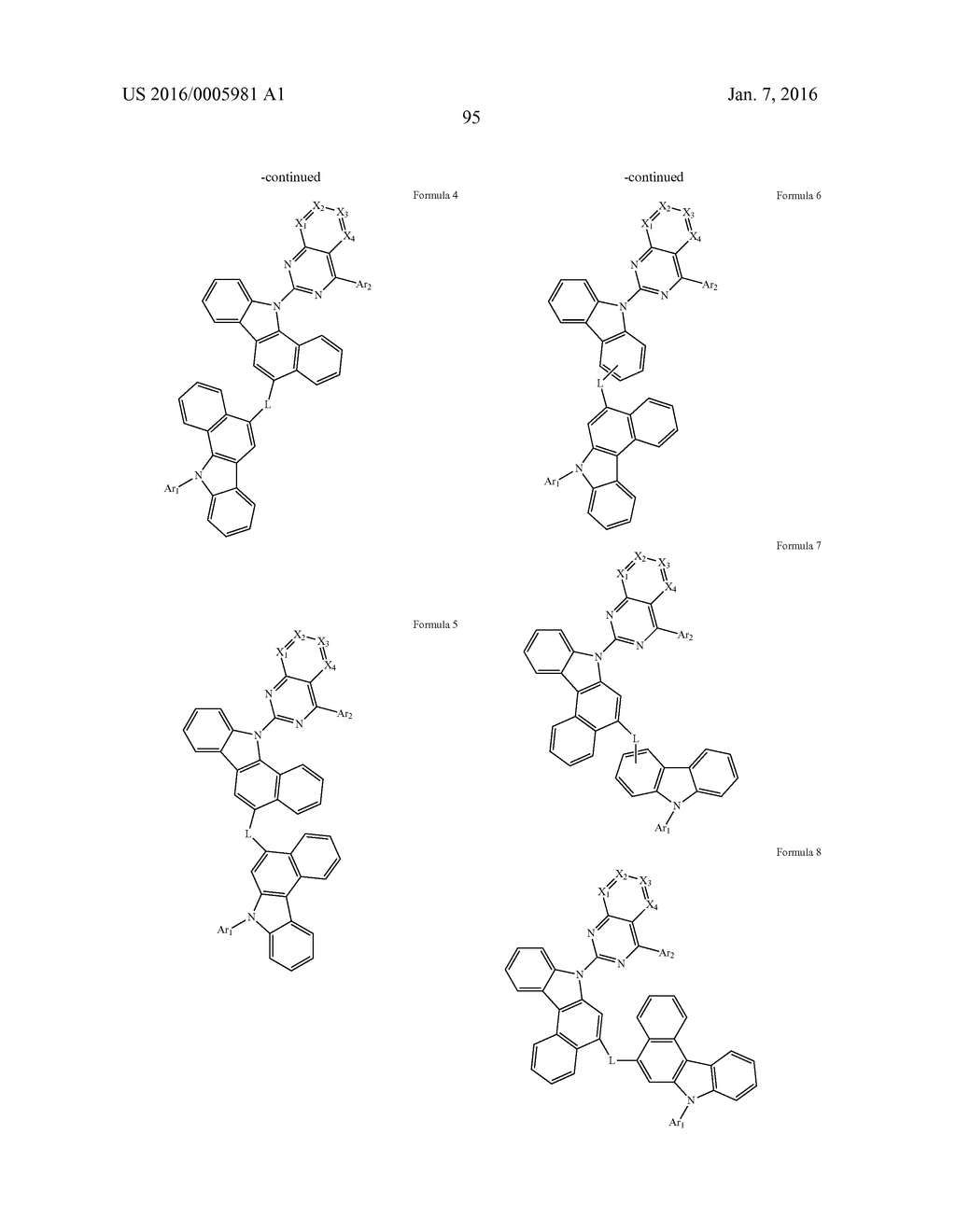 COMPOUND FOR ORGANIC ELECTRONIC ELEMENT, ORGANIC ELECTRONIC ELEMENT USING     THE SAME, AND ELECTRONIC DEVICE THEREOF - diagram, schematic, and image 97