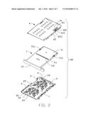 ELECTRONIC CARD CONNECTOR HAVING IMPROVED TERMINALS diagram and image