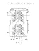 ELECTRONIC CARD CONNECTOR HAVING IMPROVED TERMINALS diagram and image