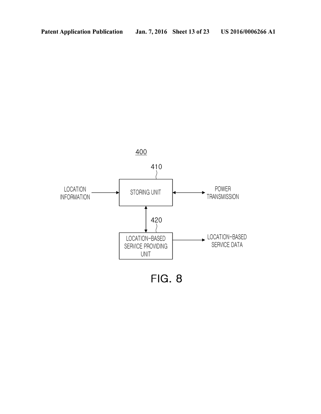 NON-CONTACT TYPE POWER TRANSMISSION APPARATUS AND METHOD THEREOF AND     LOCATION-BASED SERVICE SYSTEM USING THE SAME - diagram, schematic, and image 14