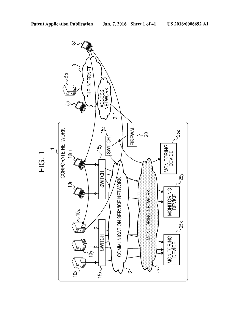 MONITORING DEVICE AND MONITORING METHOD - diagram, schematic, and image 02