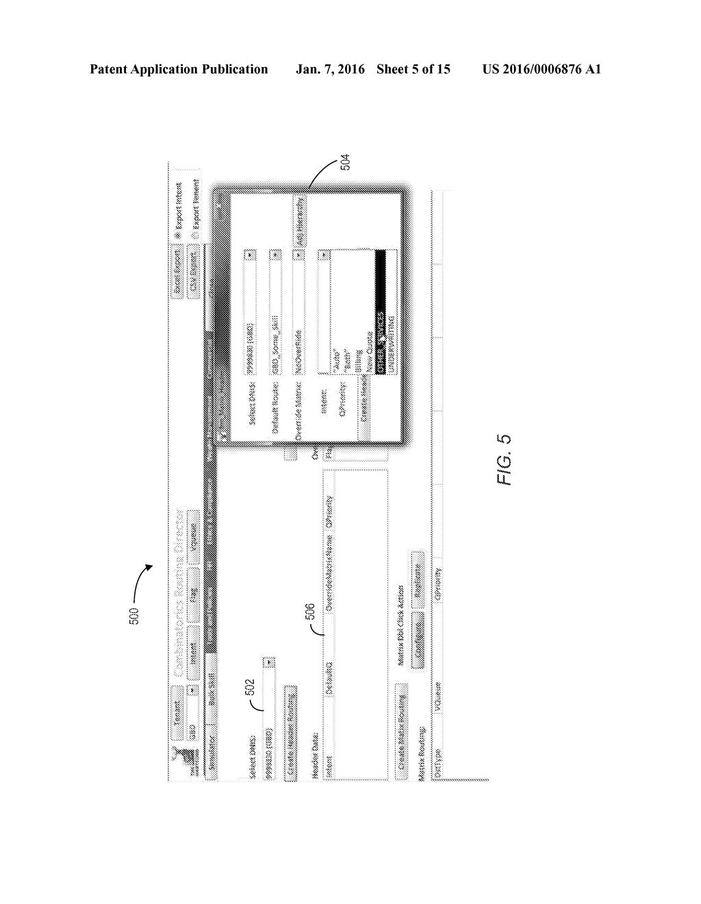 SYSTEM FOR COMMUNICATION ROUTING - diagram, schematic, and image 06